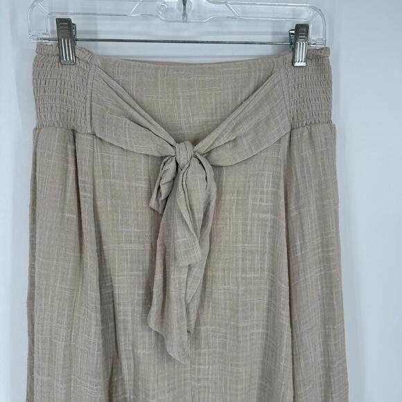 Versona skirt womens small S tan asymmetrical boho fairy cottage renaissance - Picture 2 of 6